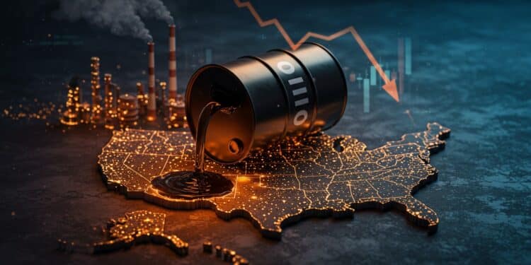 Baisse Surprise des Stocks de Pétrole aux États-Unis - Viral Mag Les stocks de pétrole US chutent plus que prévu impactant les prix Découvrez pourquoi et ce que cela signifie pour léconomie mondiale   Viral Mag