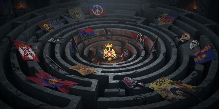 Plongez dans le labyrinthe des années 90 à Belgrade une exposition émouvante sur les conflits en ex Yougoslavie et lespoir dune réconciliation   Viral Mag