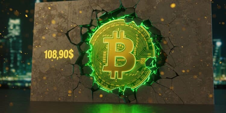 Bitcoin Vers un Nouveau Record en Juin ? - Viral Mag Bitcoin frôle les 108 900 $  franchira t il ce seuil clé en juin  Découvrez les enjeux et analyses pour anticiper son prochain mouvement   Viral Mag