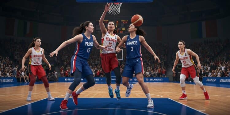 Bleues : Défaite Cruciale Avant l’Euro Basket 2025 - Viral Mag Les Bleues sinclinent face à la Belgique avant lEuro Basket 2025 Analyse de leur préparation enjeux et ambitions pour le tournoi Viral Mag