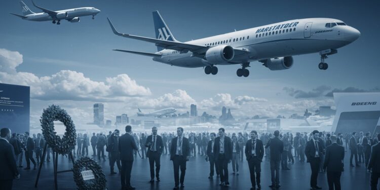Boeing au Bourget : Priorité aux Clients Après une Tragédie - Viral Mag Boeing se focalise sur ses clients au Bourget 2025 après un crash en Inde Découvrez limpact sur lindustrie aéronautique et la rivalité avec Airbus   Viral Mag