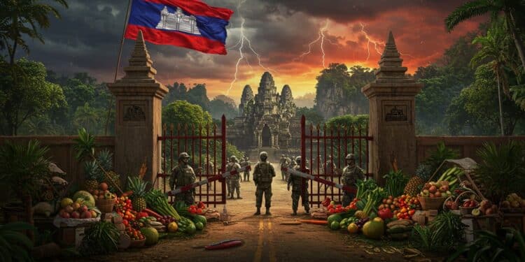 Le Cambodge interdit les fruits et légumes thaïlandais face aux tensions frontalières Découvrez les causes et impacts de cette crise diplomatique   Viral Mag