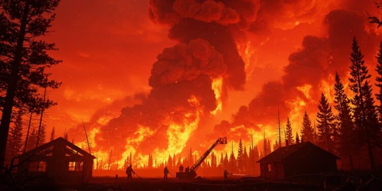 Canada : Les Mégafeux Dévastent le Centre du Pays - Viral Mag Les incendies ravagent le Canada détruisant bâtiments et commerces Découvrez lampleur de la crise et ses impacts Lisez notre analyse complète Viral Mag