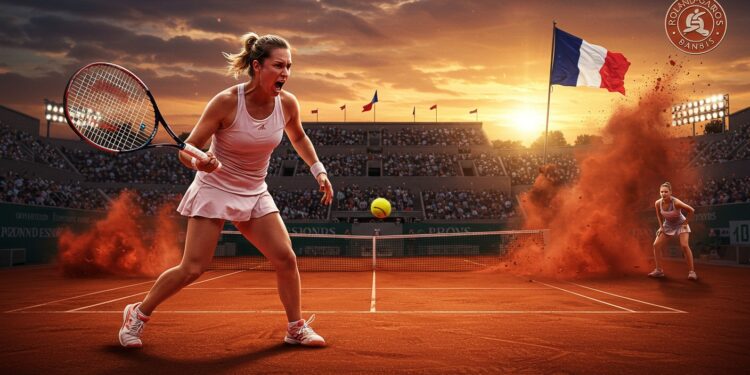 Caroline Garcia tire sa révérence à Roland Garros en double marquant la fin dune carrière riche Retour sur son parcours et son dernier match   Viral Mag