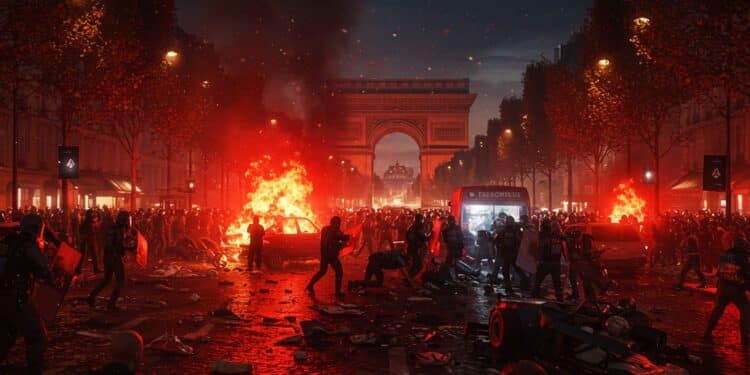 Émeutes pillages et affrontements secouent Paris lors de la finale de la Ligue des Champions Découvrez les détails de cette nuit chaotique   Viral Mag