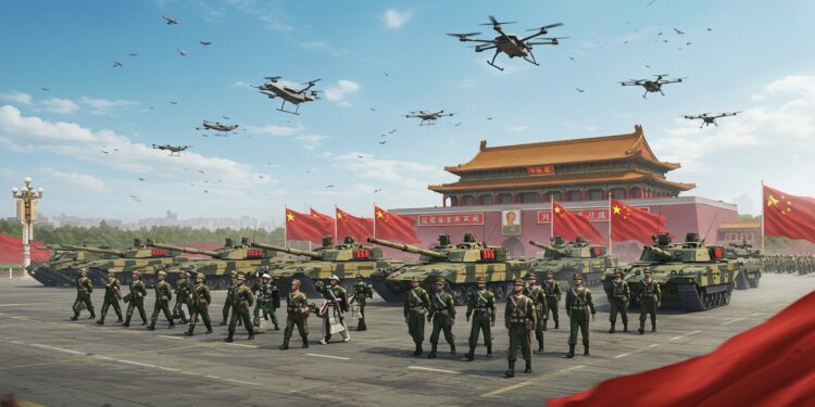 La Chine célèbre le 80e anniversaire de la fin de la Seconde Guerre mondiale avec un grand défilé militaire à Pékin mettant en avant son armement moderne   Viral Mag