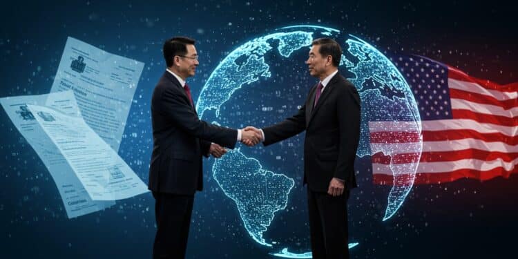 Un accord commercial sino américain validé avec des avancées sur les terres rares et la levée de restrictions Découvrez les détails et implications   Viral Mag