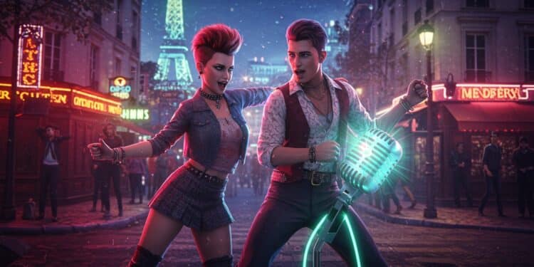 Christine and the Queens et Cerrone : Un Duo Disco-Pop - Viral Mag Christine and the Queens et Marc Cerrone dévoilent Catching Feelings un titre disco pop vibrant Découvrez leur EP commun et leur collaboration unique Viral Mag