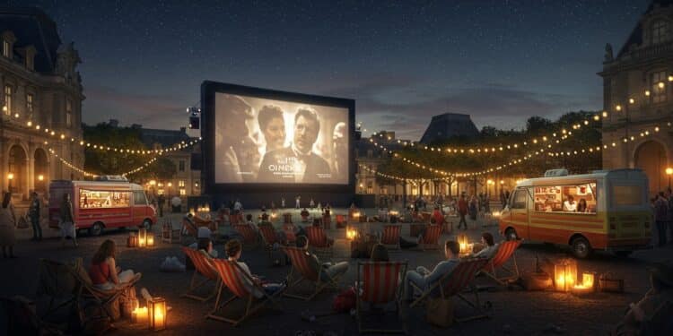Cinéma Paradiso : Le 7e Art Brille Sous les Étoiles - Viral Mag Cinéma Paradiso transforme le Louvre et Central Park en cinémas éphémères mêlant films culte gastronomie et musique Découvrez cet événement unique    Viral Mag