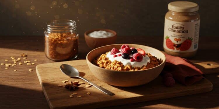 Cinnamon-Toasted Oats : Une Recette Saine et Savoureuse - Viral Mag Découvrez comment préparer des flocons davoine toastés à la cannelle une alternative saine au granola parfaite pour vos petits déjeuners et encas    Viral Mag