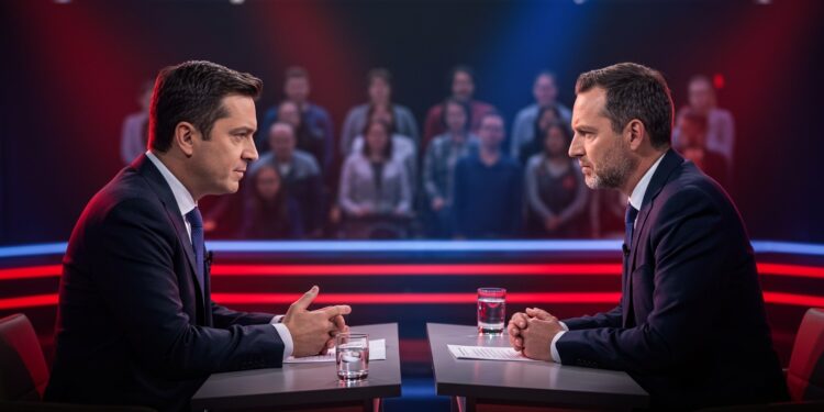 Clash Médiatique : Quand le Débat Devient Spectacle - Viral Mag Un clash explosif entre un animateur et son invitée secoue les réseaux sociaux Découvrez comment le débat télévisé vire au spectacle et divise lopinion   Viral Mag