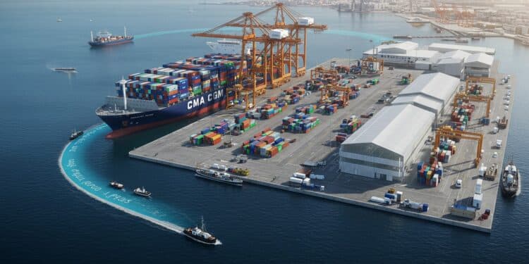 CMA CGM investit en Algérie  nouveaux ports ligne Marseille Oran et emplois Découvrez les projets malgré les tensions diplomatiques   Viral Mag