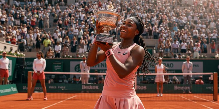 Coco Gauff Triomphe à Roland-Garros : Mental et Volonté - Viral Mag Coco Gauff remporte Roland Garros 2025 face à Sabalenka dans un match épique Découvrez son parcours sa résilience et ses émotions   Viral Mag