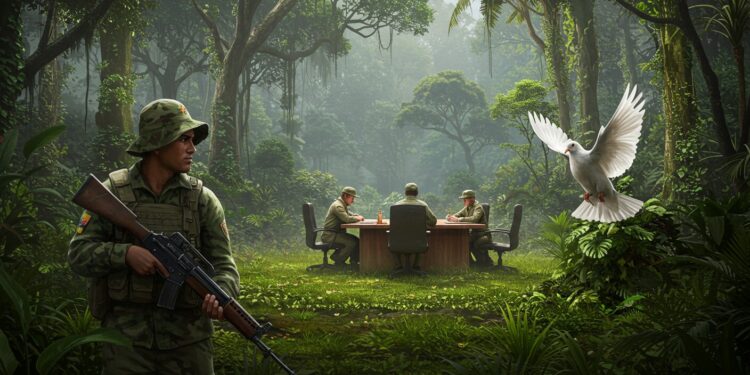 Colombie : Suspension des Extraditions pour la Paix - Viral Mag La Colombie suspend les extraditions de guérilleros vers les USA pour favoriser la paix Une stratégie risquée face au narcotrafic et aux tensions diplomatiques Viral Mag