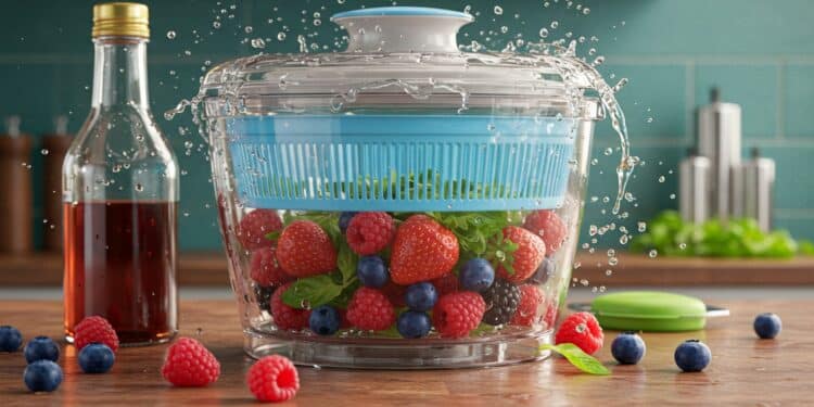 Comment Garder Vos Fruits Rouges Frais Plus Longtemps - Viral Mag Apprenez à laver vos fruits rouges avec une essoreuse à salade pour prolonger leur fraîcheur Découvrez des astuces simples et efficaces Viral Mag