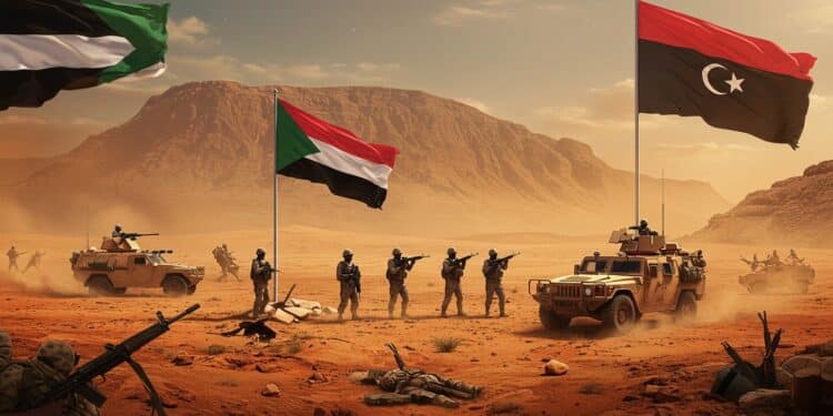 Conflit Frontalier: Tensions entre Soudan et Forces Libyennes - Viral Mag Le Soudan accuse les forces de Haftar en Libye dattaque à la frontière en lien avec les paramilitaires Une escalade régionale inquiétante décryptée ici   Viral Mag