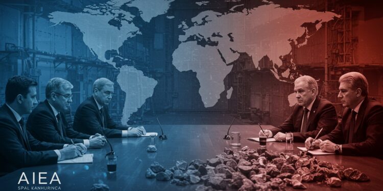 Crise Nucléaire : Tensions autour de l’AIEA - Viral Mag Paris Berlin et Londres condamnent les menaces contre le chef de lAIEA LIran sous pression face à son programme nucléaire Découvrez les détails Viral Mag