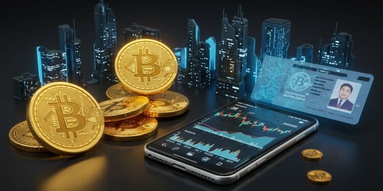 Crypto : Bitcoin et Identité Numérique en Ébullition - Viral Mag Bitcoin senvole Robinhood lance des micro futures Vitalik Buterin critique lidentité numérique découvrez les dernières actualités crypto Viral Mag