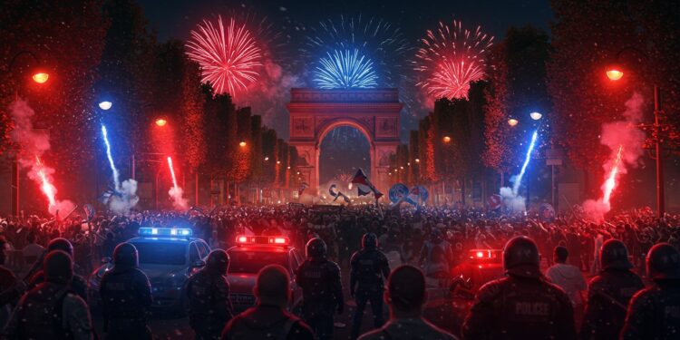 Débordements PSG : Condamnations Jusqu’à 15 Mois - Viral Mag Violences après la victoire du PSG en Ligue des Champions  21 condamnations jusquà 15 mois de prison ferme Découvrez les détails de cette nuit chaotique   Viral Mag
