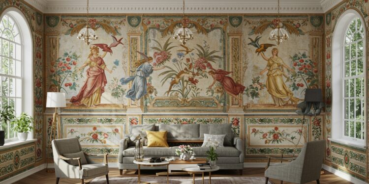 Découverte de Fresques Romaines à Londres - Viral Mag Des fresques romaines de 2 000 ans reconstituées à Londres révèlent lart et la richesse de lépoque Un puzzle archéologique fascinant    Viral Mag