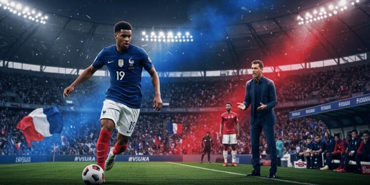 Deschamps Analyse Ligue des Nations et Mbappé - Viral Mag Deschamps décrypte la Ligue des Nations le rôle de Mbappé et lémergence de Cherki après Allemagne France Bilan et perspectives des Bleus   Viral Mag