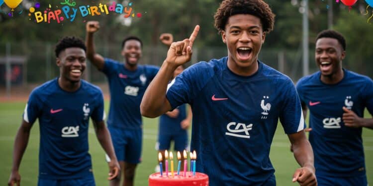 Désiré Doué : La Nouvelle Étoile du Football Français - Viral Mag Découvrez lascension fulgurante de Désiré Doué la pépite du PSG et des Bleus célébrant ses 20 ans avec ambition pour la Ligue des Nations   Viral Mag