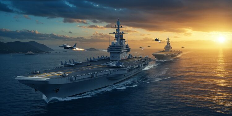 Deux porte avions chinois repérés ensemble dans le Pacifique une première selon Tokyo Une expansion militaire qui inquiète le Japon et ses alliés   Viral Mag