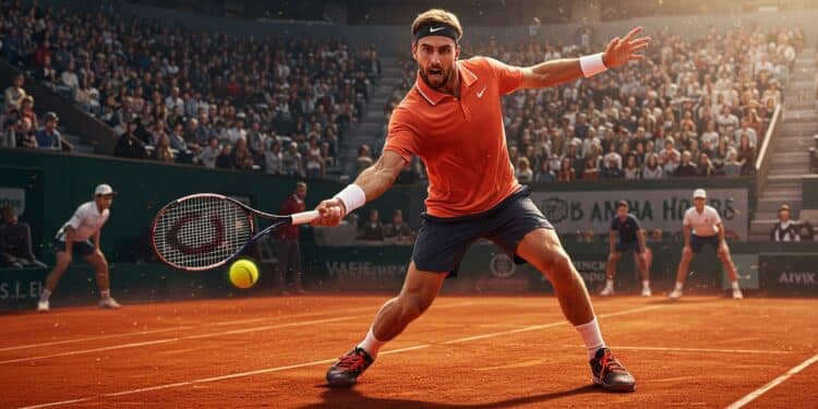 Djokovic Éblouit à Roland-Garros : Un Point Historique - Viral Mag Revivez le point épique de Novak Djokovic face à Zverev à Roland Garros un échange de 41 coups qui a enflammé le public et marqué le tournoi   Viral Mag