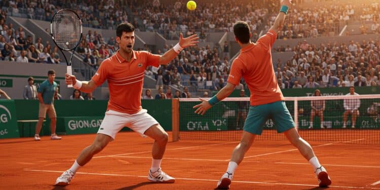 Djokovic Triomphe à Roland-Garros : Retour au Sommet - Viral Mag Novak Djokovic brille à Roland Garros 2025 dominant Zverev pour atteindre les demi finales À 38 ans il défie Sinner et prouve quil reste au top   Viral Mag