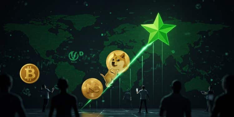 Dogecoin stagne Neo Pepe explose en presale Découvrez si DOGE atteindra 050 € ou si NEOP est lavenir des cryptos    Viral Mag