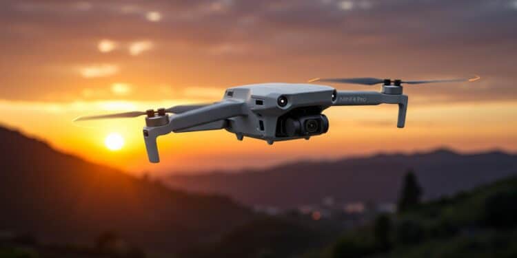 Le DJI Mini 4 Pro drone compact et puissant est en promo à  20  Découvrez ses atouts  caméra 4K autonomie prolongée et plus encore    Viral Mag