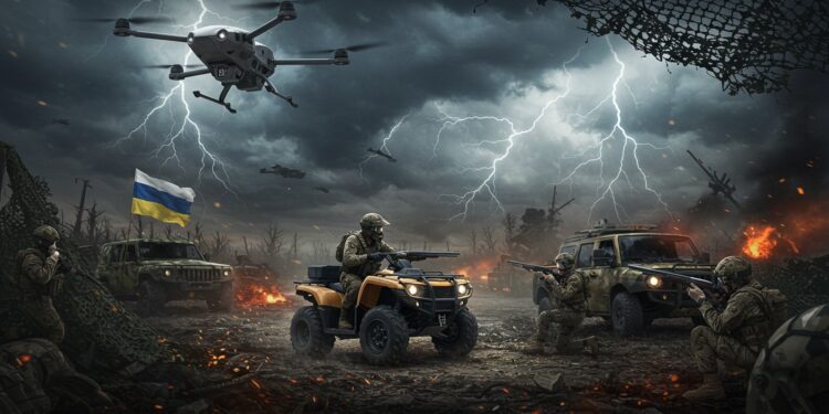 Drones Russes : La Guerre Ukrainienne Redessinée - Viral Mag Comment les drones russes transforment la logistique ukrainienne obligeant Kiev à innover face à une suprématie technologique Découvrez cette révolution militaire Viral Mag