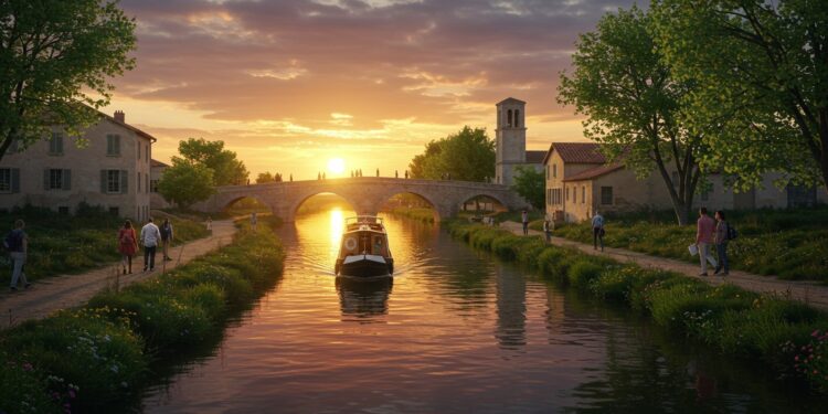 Échappées Belles 28 Juin : Voyage au Fil du Canal du Midi - Viral Mag Explorez le Canal du Midi avec Échappées Belles le 28 juin 2025 sur France 5 Un voyage apaisant entre nature histoire et douceur de vivre Viral Mag