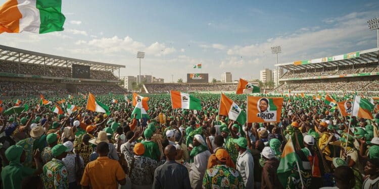 Élection Ivoirienne : Ouattara Candidat du RHDP ? - Viral Mag Congrès du RHDP pour désigner Ouattara candidat à la présidentielle ivoirienne Tensions politiques et exclusions marquent lélection Suspense autour dun 4e mandat Viral Mag
