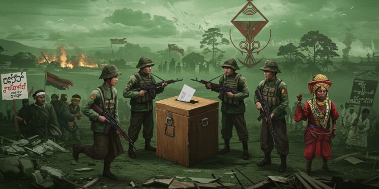 Élections en Birmanie : Une Promesse de Scrutin sous Tension - Viral Mag La junte birmane annonce des élections pour fin 2025 Un scrutin libre ou une façade Découvrez les enjeux dun vote dans un pays en crise Viral Mag