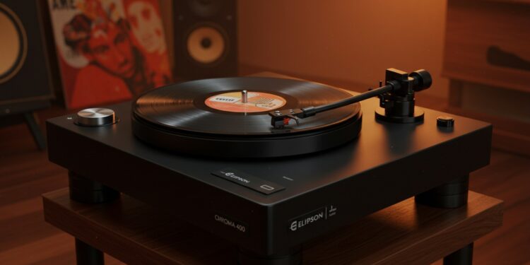 Elipson Chroma 400 : Platine Vinyle Française à Prix Imbattable - Viral Mag Découvrez la platine vinyle Elipson Chroma 400 conçue en France à 249 € Qualité audiophile bras carbone cellule Ortofon  un bijou à saisir    Viral Mag