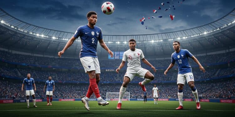 Elyaz Zidane Brille avec les Bleus U20 - Viral Mag Elyaz Zidane marque un but décisif pour la France U20 face à lArabie saoudite Découvrez son parcours son talent et lhéritage familial   Viral Mag