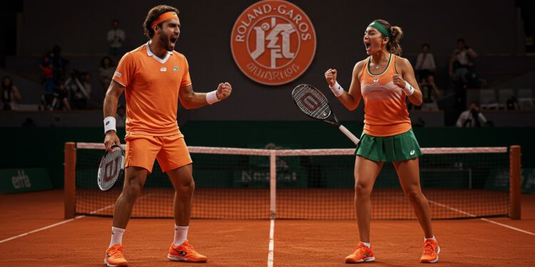 Errani et Vavassori Brillent en Double Mixte à Roland-Garros - Viral Mag Les Italiens Errani et Vavassori remportent le double mixte à Roland Garros dominant Townsend et King Découvrez leur parcours triomphal    Viral Mag