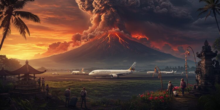 Éruption Volcanique : Bali Face aux Annulations de Vols - Viral Mag Une éruption volcanique à Florès perturbe les vols à Bali affectant 14 000 voyageurs Découvrez limpact et les mesures prises Viral Mag