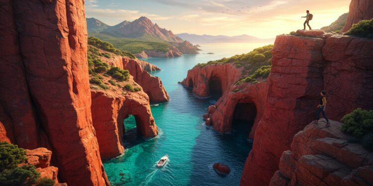 Explorer Les Calanques De Piana : Guide Et Conseils - Viral Mag Découvrez les calanques de Piana en Corse  bateau randonnée plongée tarifs et astuces pour une visite inoubliable dans ce joyau naturel   Viral Mag