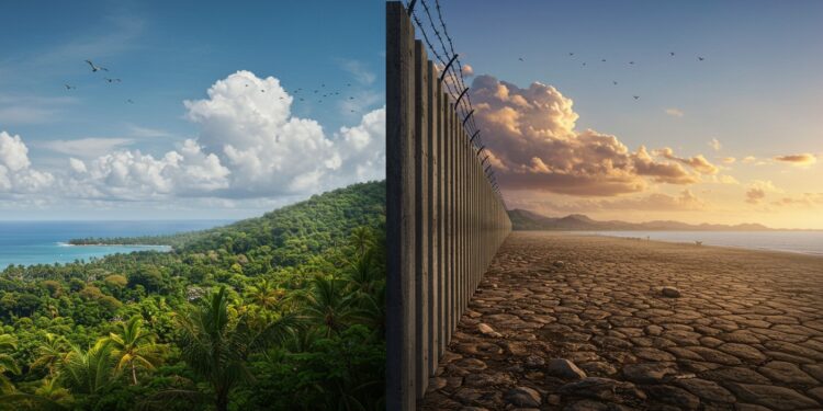 Extension Du Mur Frontalier Dominico-Haïtien - Viral Mag La République dominicaine prolonge son mur à la frontière avec Haïti pour renforcer la sécurité Découvrez les enjeux migratoires et politiques Viral Mag