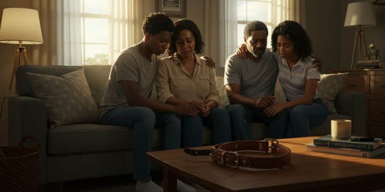 La famille Vantorre de Familles Nombreuses vit un drame après la perte de leur chien Timoun Découvrez leur douleur et les impacts de ce deuil inattendu   Viral Mag