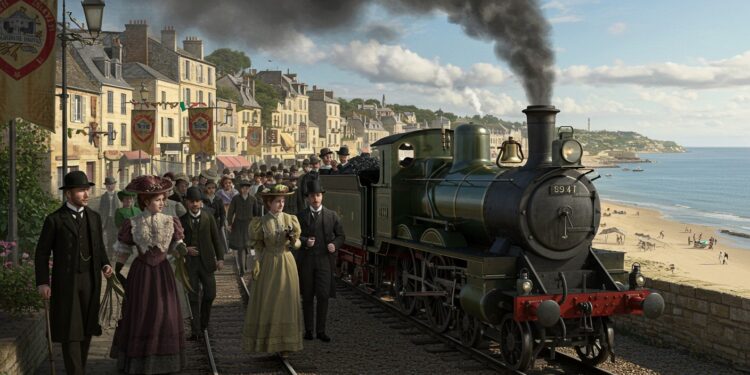 Festival Belle Époque À Soulac : Voyage Dans Le Temps - Viral Mag Plongez dans la Belle Époque à Soulac sur Mer avec un festival historique unique un train à vapeur et des animations en costumes dépoque   Viral Mag