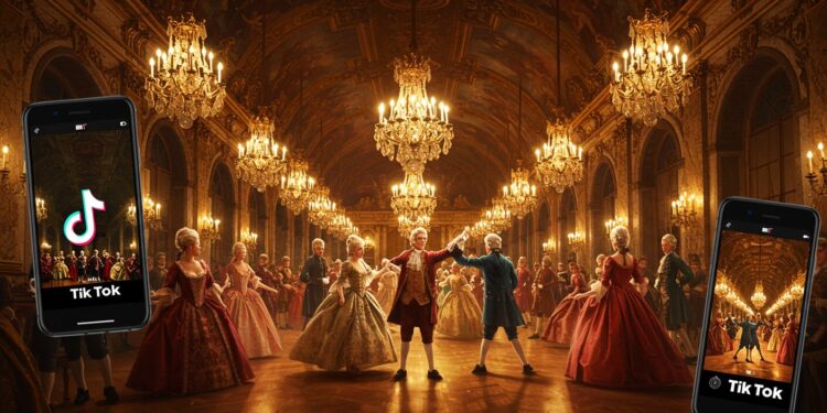 Fêtes Galantes 2025 : Versailles Rajeunit en Costume - Viral Mag Revivez les Fêtes Galantes 2025 à Versailles  costumes dépoque danses baroques et TikTok sunissent pour une soirée historique pleine de modernité   Viral Mag