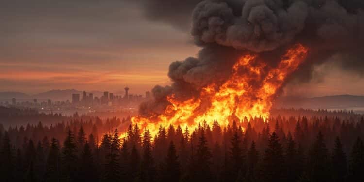 Feux de Forêt : Vancouver sous la Menace - Viral Mag Les feux de forêt gagnent du terrain près de Vancouver menaçant des milliers dhabitants Découvrez lampleur de la crise et ses enjeux climatiques   Viral Mag