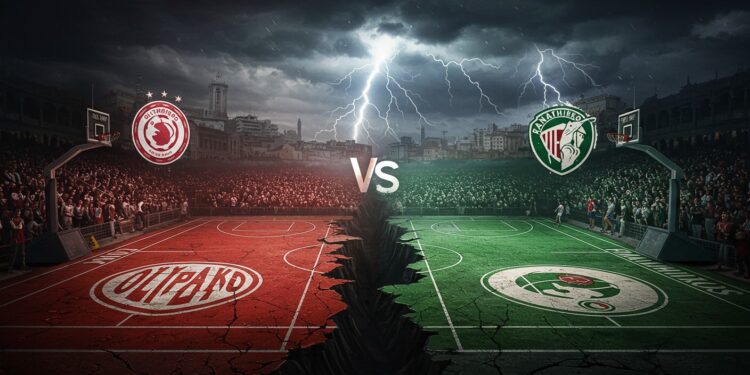 La finale du championnat grec de basket entre Olympiakos et Panathinaïkos risque lannulation suite à un conflit juridique entre leurs propriétaires   Viral Mag
