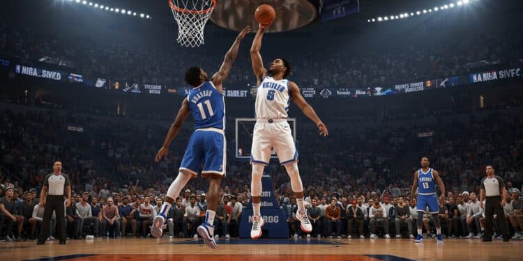 Finales NBA : Les Moments Forts du Match 2 en Vidéo - Viral Mag Revivez les actions spectaculaires du Match 2 des Finales NBA avec le dunk légendaire de Myles Turner OKC domine Indiana 123 107    Viral Mag