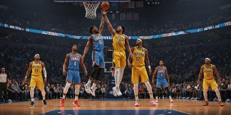 Finales NBA : OKC Écrase Indiana dans le Game 2 - Viral Mag OKC rebondit avec force dans le Game 2 des Finales NBA face à Indiana Découvrez lanalyse complète de ce match décisif et les clés de leur victoire éclatante   Viral Mag