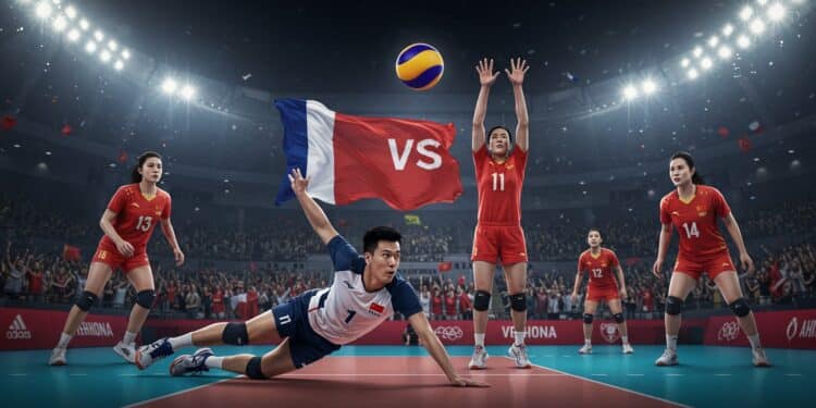 France-Chine : Défaite en Volley à la Ligue des Nations - Viral Mag Les Bleues sinclinent 3 0 face à la Chine en Ligue des Nations Découvrez lanalyse de ce match et les enjeux pour la suite   Viral Mag
