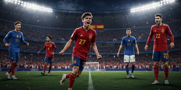 Revivez le choc France Espagne en Ligue des Nations  un match fou des Bleus en difficulté et une pépite espagnole qui brille Analyse et réactions   Viral Mag